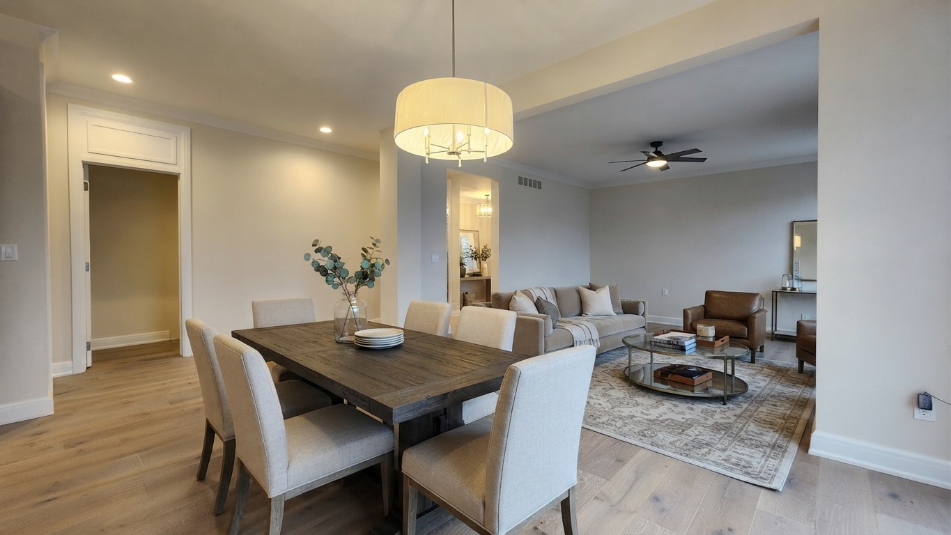 Dinette Open to Family Room