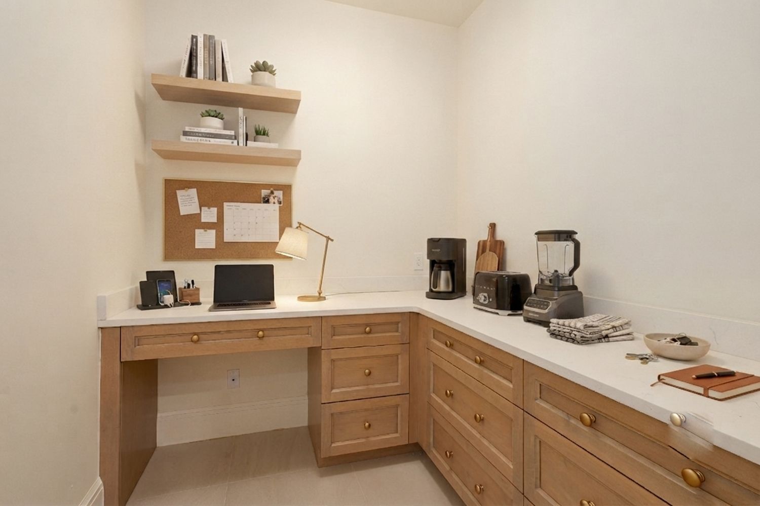 Flex Room · Built-In Desk & Cabinetry